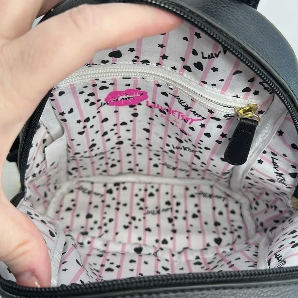 Luv Betsey Johnson Unicorn Star Mini Backpack Bag Purse NWT w/FOB